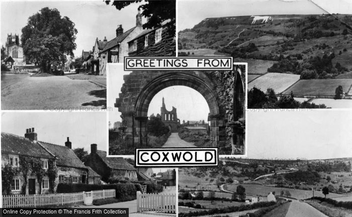 Photo of Coxwold, Composite c.1950