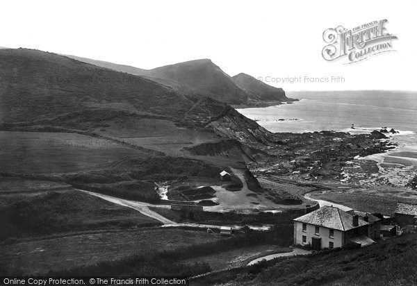 Photo of Crackington Haven, Looking South 1920