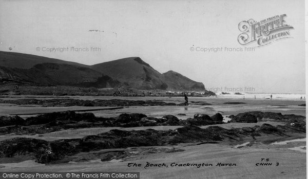Photo of Crackington Haven, The Beach 1951