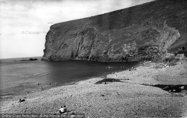 Photo of Crackington Haven, The Beach 1958