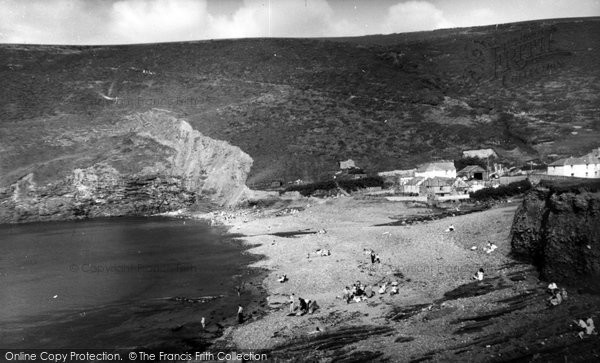 Photo of Crackington Haven, The Beach 1958