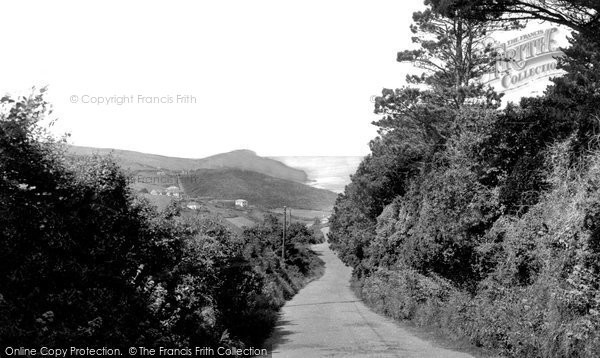 Photo of Crackington Haven, The Road To The Village 1951