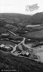 Crackington Haven, the Village 1951