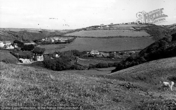 Photo of Crackington Haven, The Village 1958