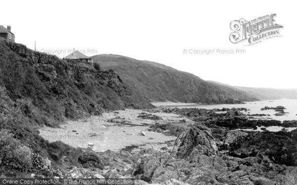 Photo of Crafthole, Portwrinkle Beach c.1935