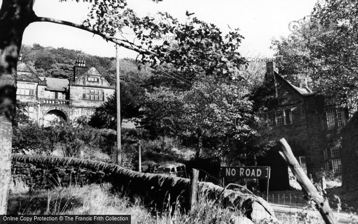 Photo of Cragg Vale, The Vicarage And Old Hall Lodge c.1955