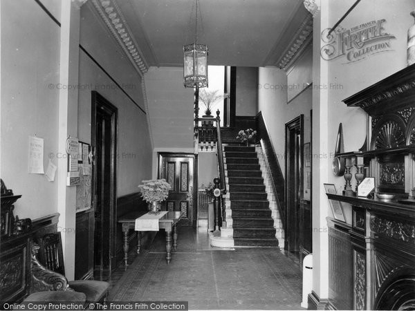 Photo of Craigmore, The Entrance Hall, 'glendermott' c.1955
