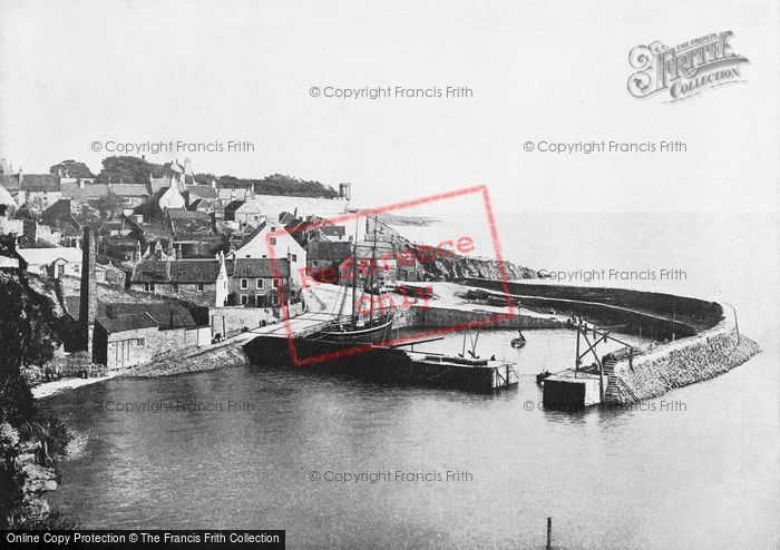 Photo of Crail, The Village And Harbour c.1895