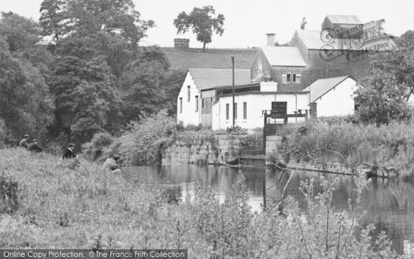 Photo of Cranage, Industrial Building By The River Dane c.1955