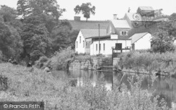 Industrial Building By The River Dane c.1955, Cranage