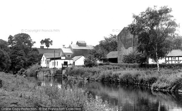 Photo of Cranage, The River Dane c.1955