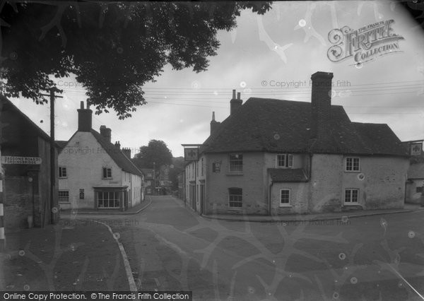 Photo of Cranborne, Church And Vicarage 1954
