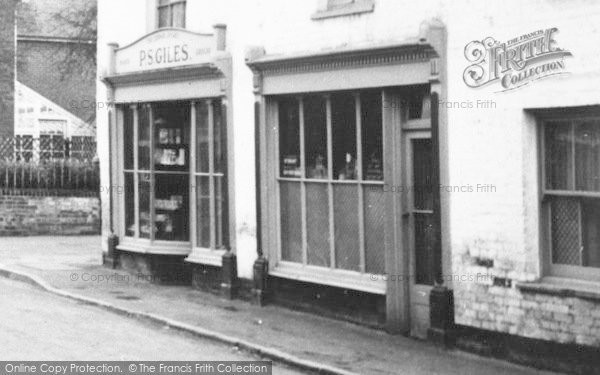 Photo of Cranborne, The Square, Grocer's Shop 1955