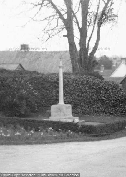 Photo of Cranborne, The War Memorial 1939