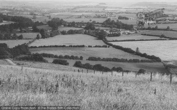 Photo of Cranborne, View From Zig Zag Hill 1965