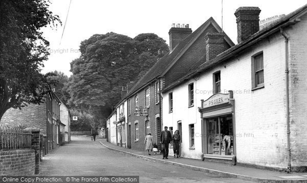 Photo of Cranborne, Wimborne Street 1954