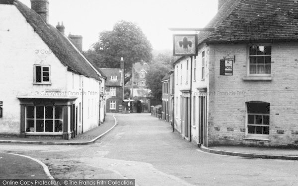 Photo of Cranborne, Wimborne Street And The Fluer De Lis 1954