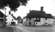 Wimborne Street & The Fluer De Lis 1954, Cranborne