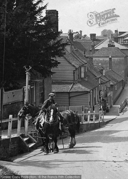 Photo of Cranbrook, Cart Horses 1921