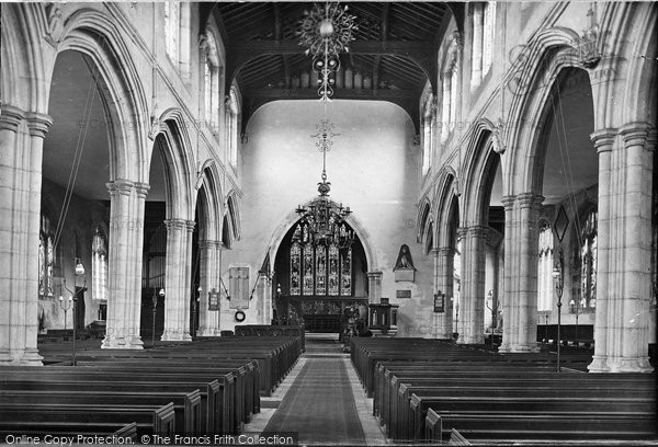 Photo of Cranbrook, Church Interior 1925