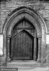 Church, Old Oak Door 1908, Cranbrook