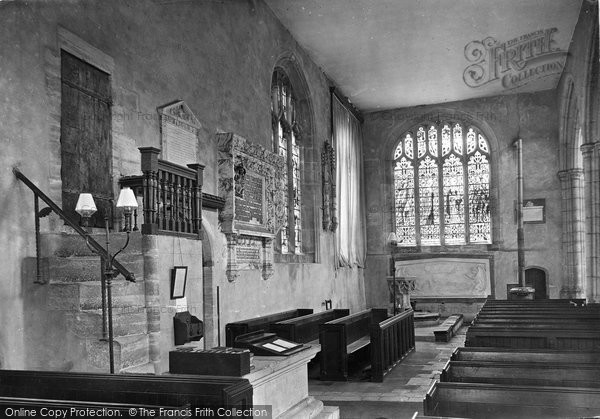 Photo of Cranbrook, Church, The Baptisteries 1921
