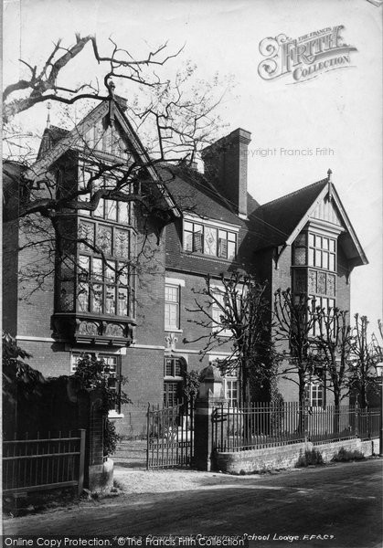 Photo of Cranbrook, Grammar School Lodge 1901