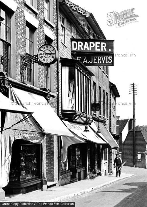 Photo of Cranbrook, Jervis's Drapery Store, Stone Street 1925