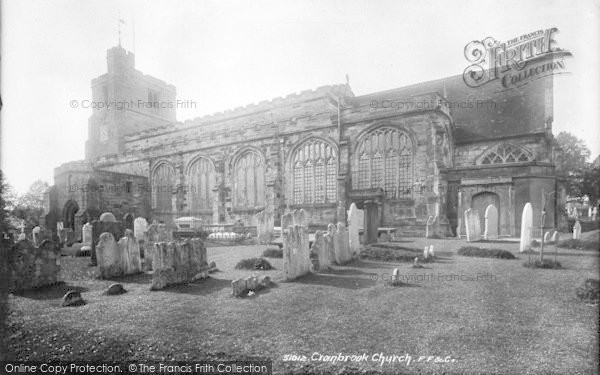 Photo of Cranbrook, St Dunstan's Church 1903