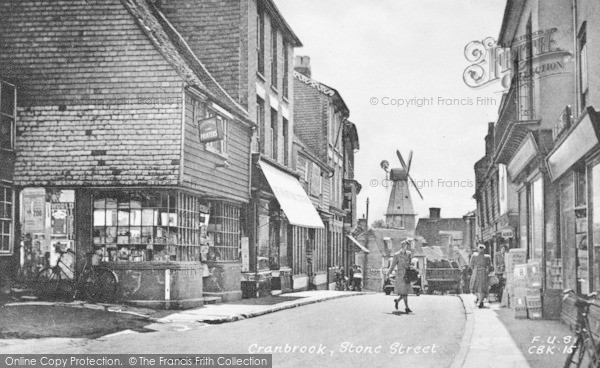 Photo of Cranbrook, Stone Street c.1955