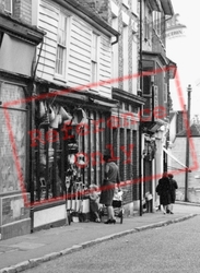Stone Street, Window-Shopping c.1960, Cranbrook
