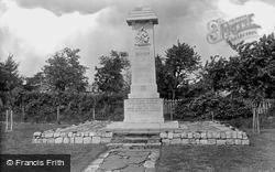 The War Memorial 1925, Cranbrook
