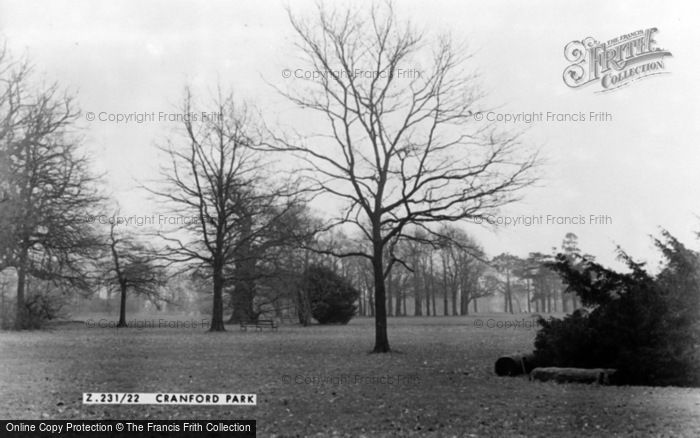 Photo of Cranford, Cranford Park c.1965