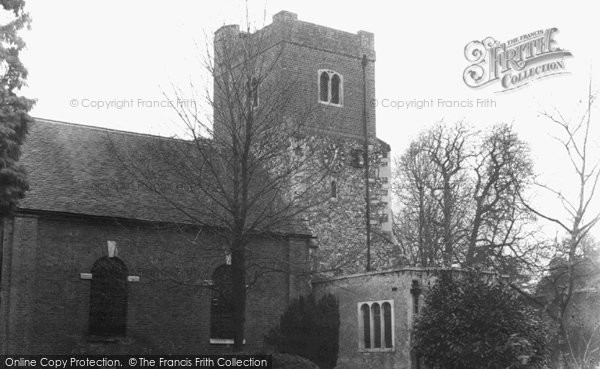 Photo of Cranford, St Dunstan's Church c.1960