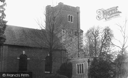 St Dunstan's Church c.1960, Cranford