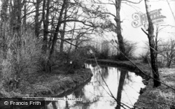 The River Crane c.1965, Cranford
