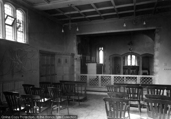 Photo of Cranham, Prinknash Abbey, The Laity Chapel c.1960