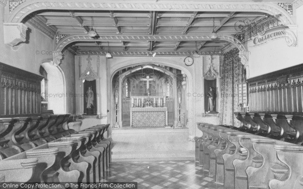 Photo of Cranham, The Monks Choir, Prinknash Abbey c.1960