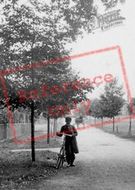 Boy And Bicycle 1906, Cranleigh