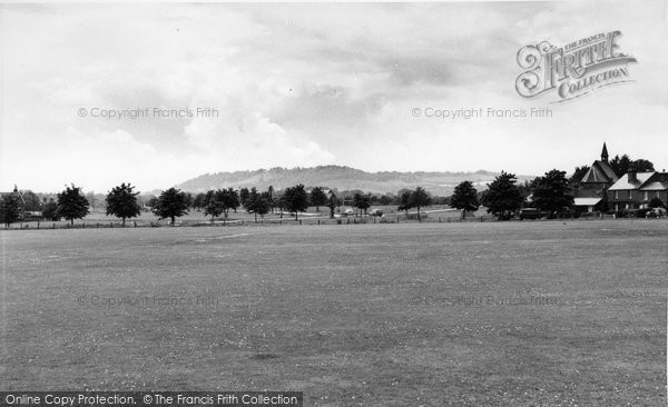 Photo of Cranleigh, Cricket Field And Hills c.1965