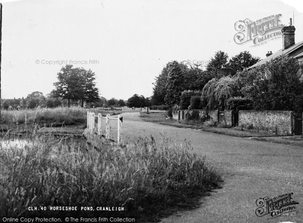 Photo of Cranleigh, Horseshoe Pond c.1960