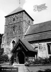 St Nicolas' Church c.1965, Cranleigh