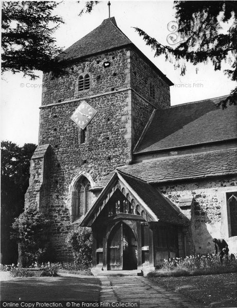 Photo of Cranleigh, St Nicolas' Parish Church c.1955