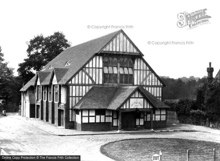 Photo of Cranleigh, Village Hall 1933