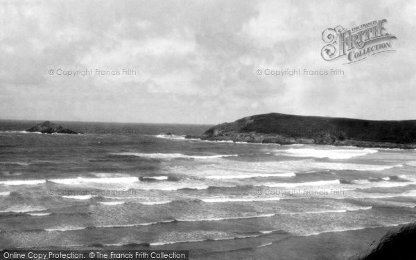 Photo of Crantock, Bay And East Pentire Piont c.1930