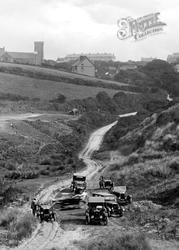 Cars Near The Village 1928, Crantock