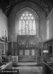 Church, The Altar c.1900, Crantock