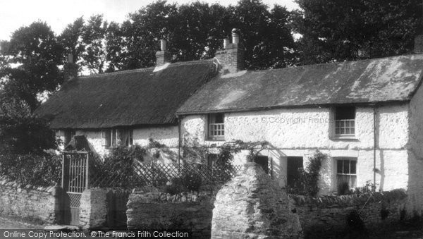 Photo of Crantock, Cottages c.1930