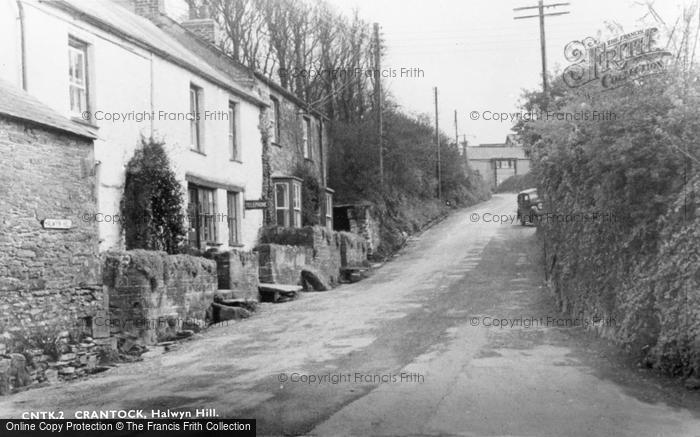 Photo of Crantock, Halwyn Hill c.1960