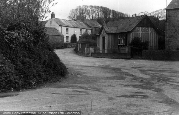 Photo of Crantock, Post Office Corner c.1960